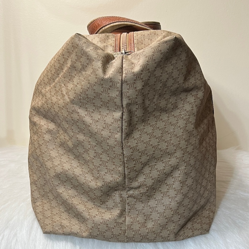 Celine Tan and Brown Travel Bag - Picture 8 of 17
